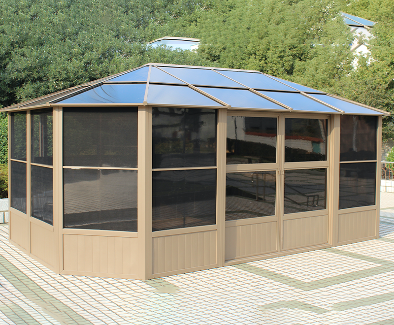 Veranda 3,6x5,48 m antizanzare e antiinsetti